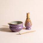Kumora four-piece matcha set in Lilac
